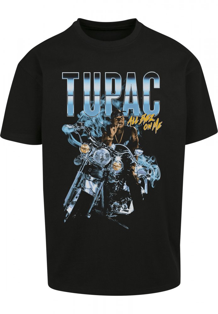 Tupac All Eyez On Me Anniversary Oversize Tee - black XS