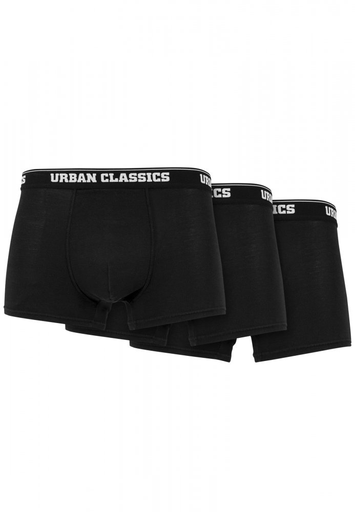Men Boxer Shorts 3-Pack - black S