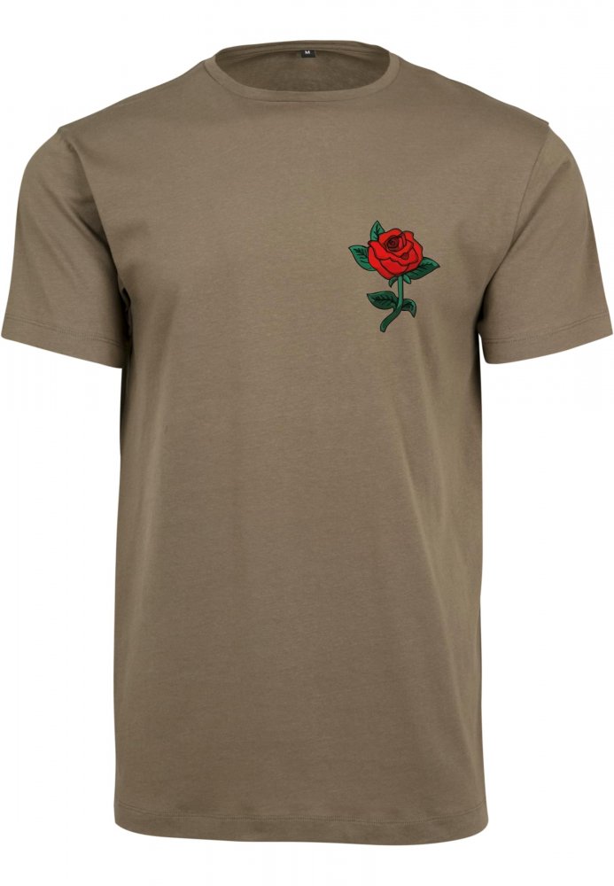 Rose Tee - olive XL