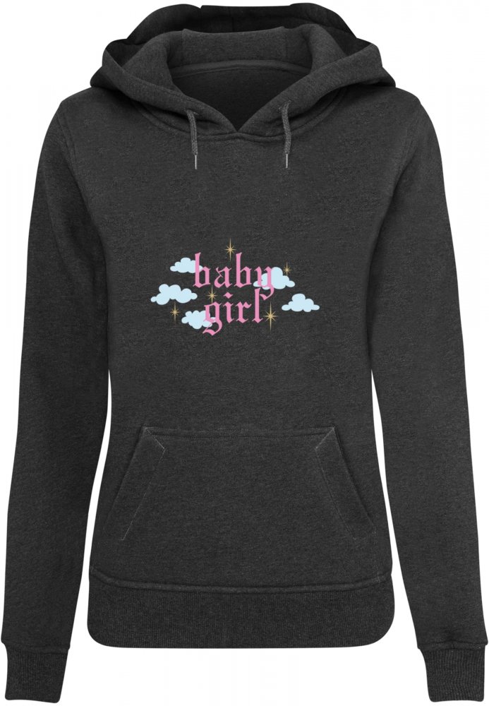 Baby Girl Hoody - charcoal XL