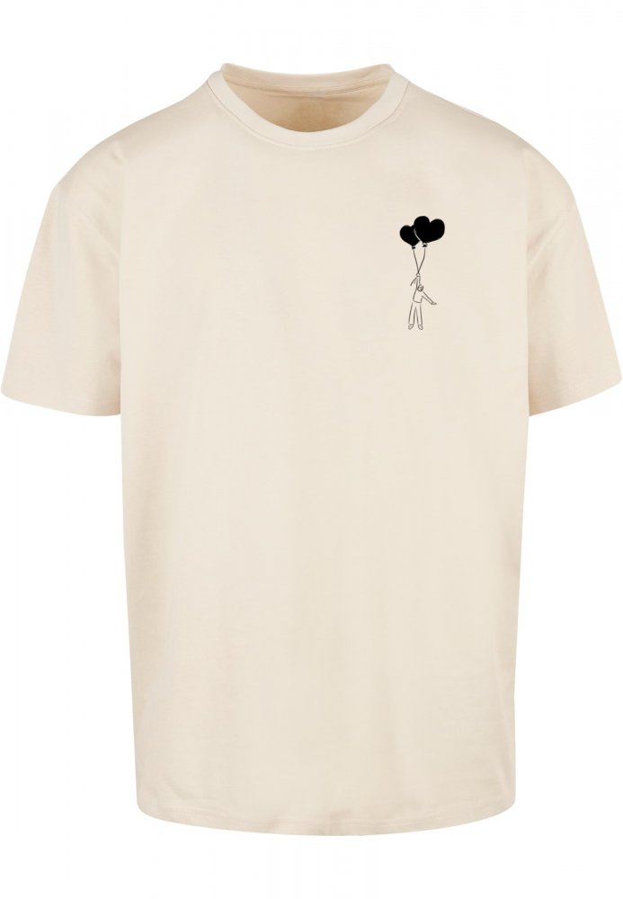 Love In The Air Heavy Oversize Tee - sand L