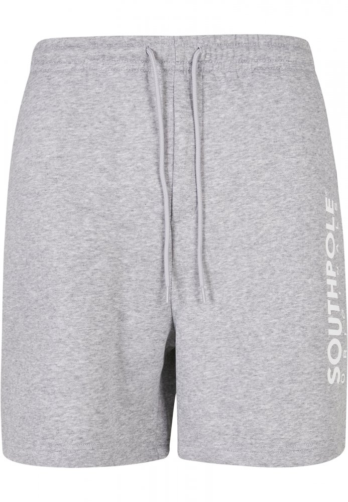 Southpole Basic Sweat Shorts - heathergrey L