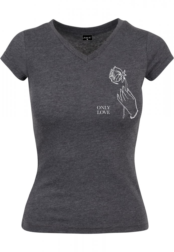 Ladies Only Love Tee - charcoal M