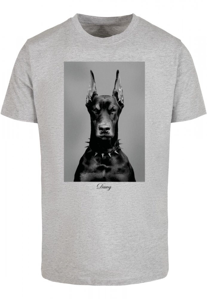 Dawg Tee - heather grey S