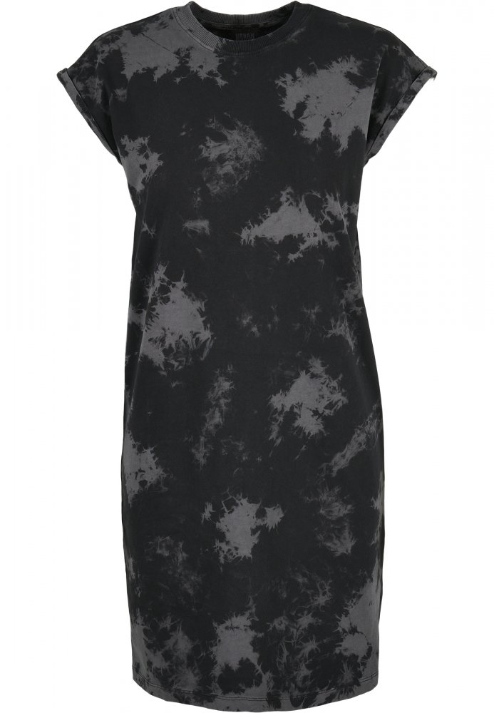 Ladies Bleached Dress - black/grey XS