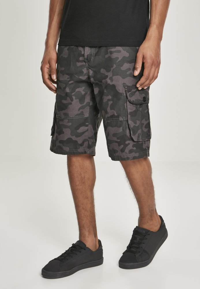Belted Camo Cargo Shorts Ripstop 32