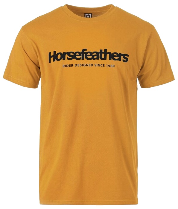 Pánské tričko Horsefeathers Quarter - žluté S