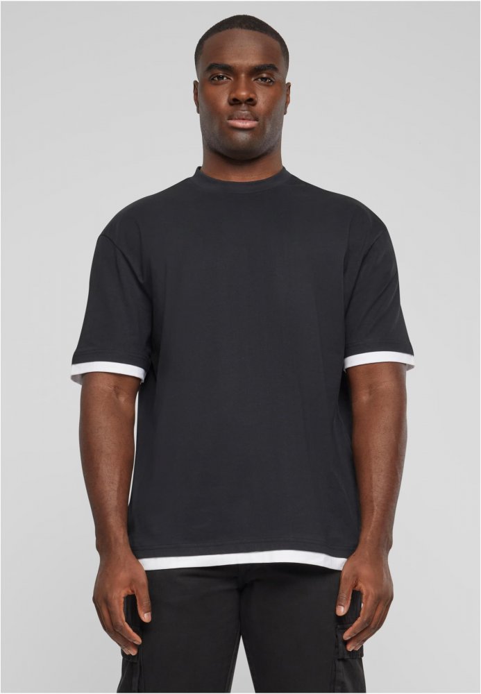 DEF Visible Layer T-Shirt - black/white L