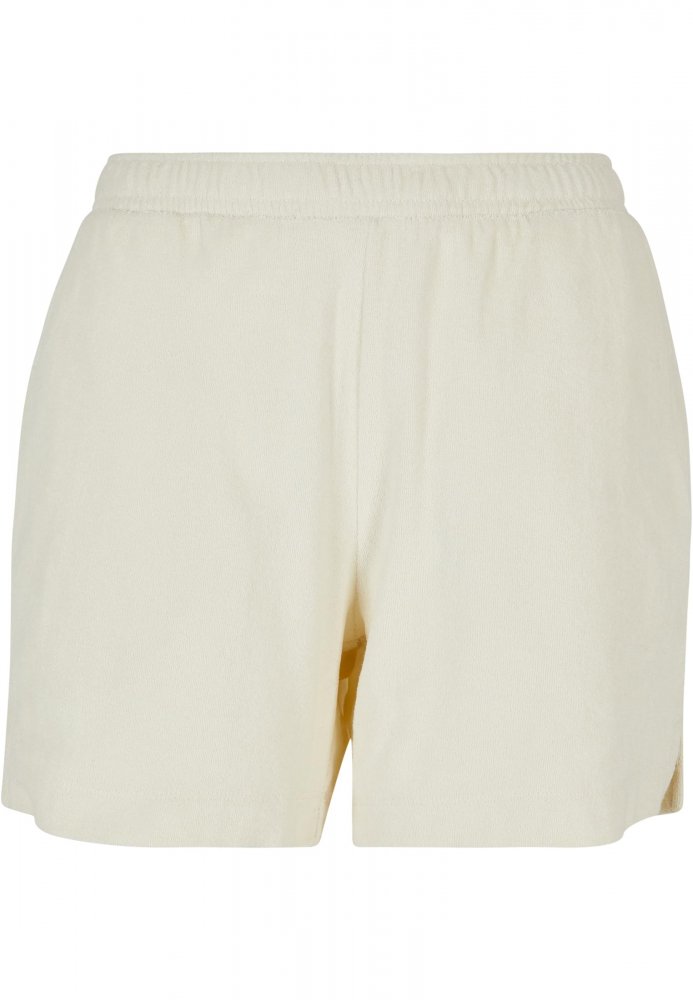Ladies Towel Shorts - palewhite 3XL