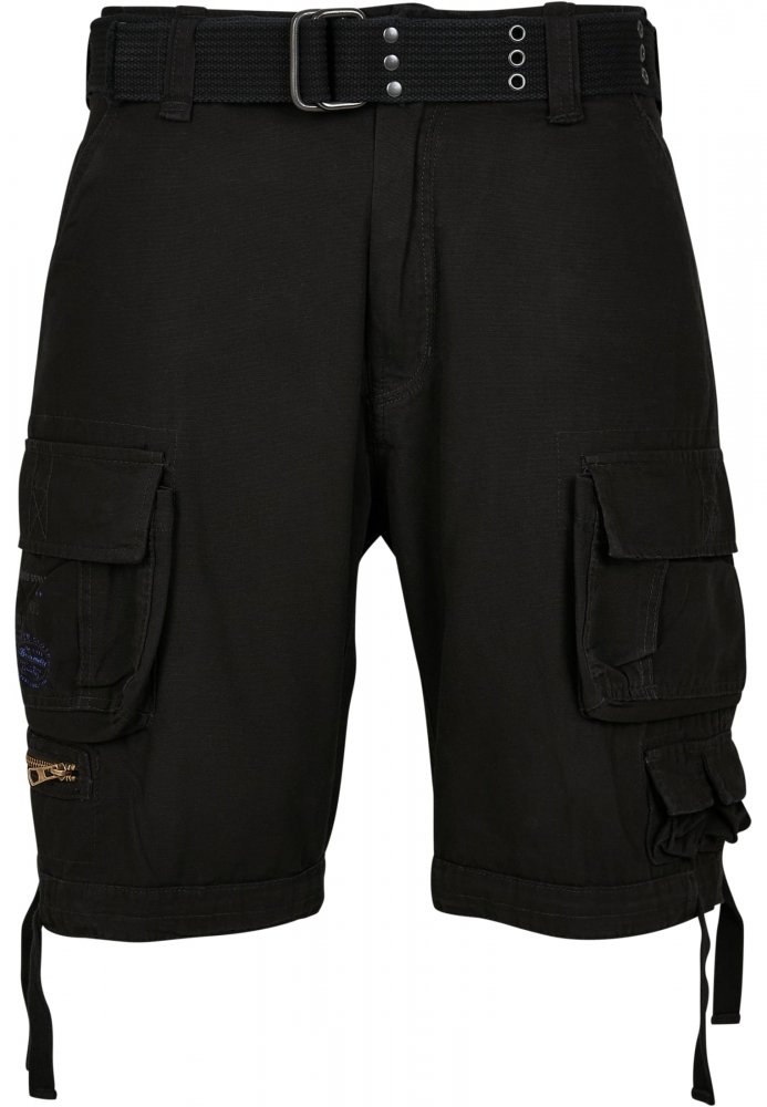 Kraťasy Brandit Savage Vintage Cargo Shorts - black XL