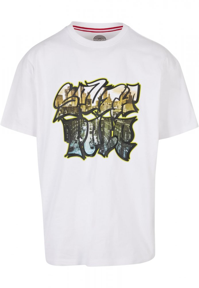 Southpole Graphic Tee - white L
