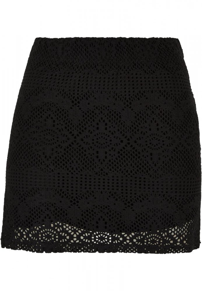 Ladies Crochet Lace Mini Skirt XXL