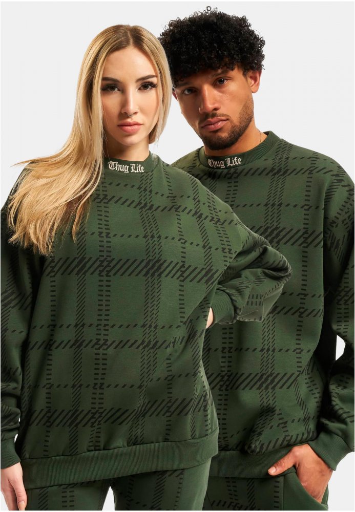 Thug Life Mosch Pullover - olive S