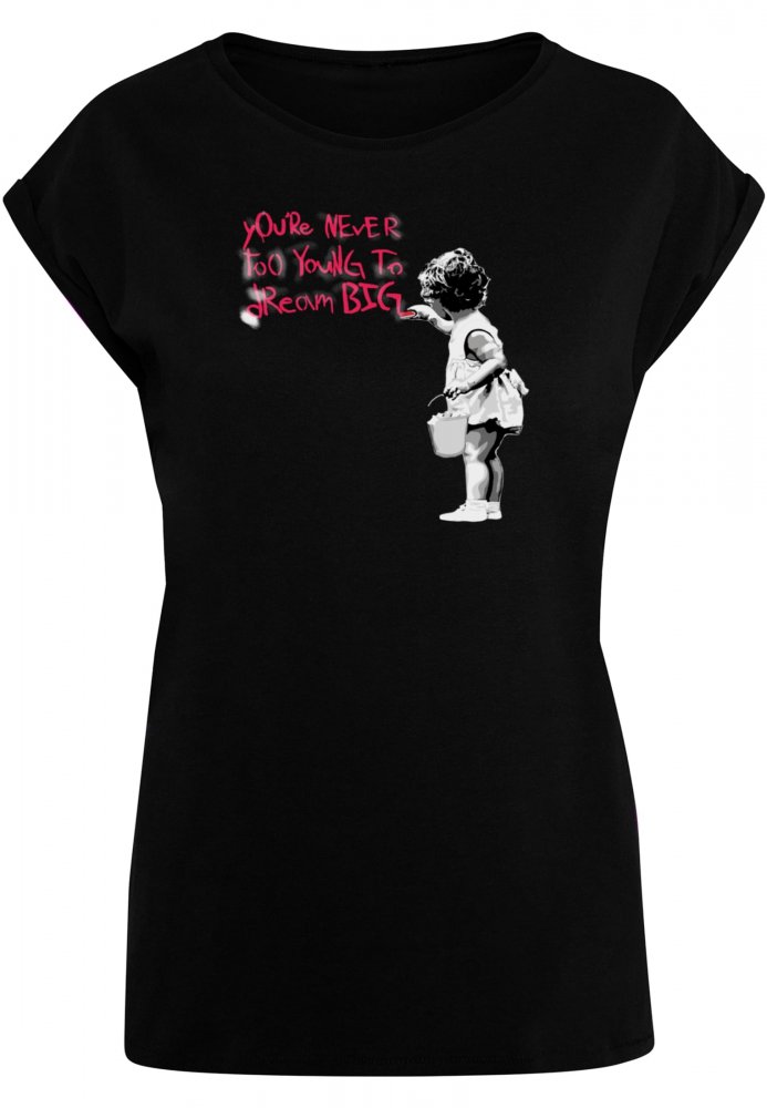 Ladies Dream Big T-Shirt - black XS