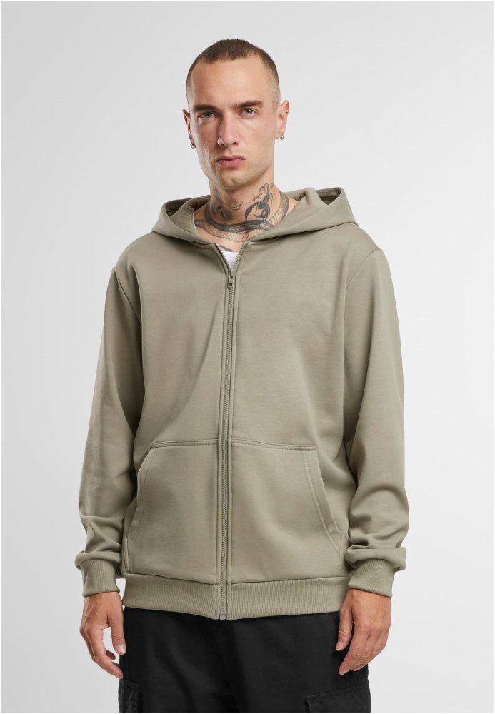 Cozy Zip Hoody - palegreen XL