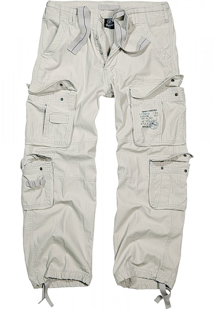 Vintage Cargo Pants - white XL