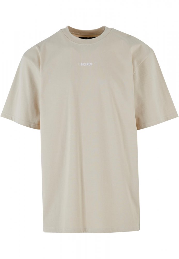 Rocawear Tshirt Hood - beige XXL
