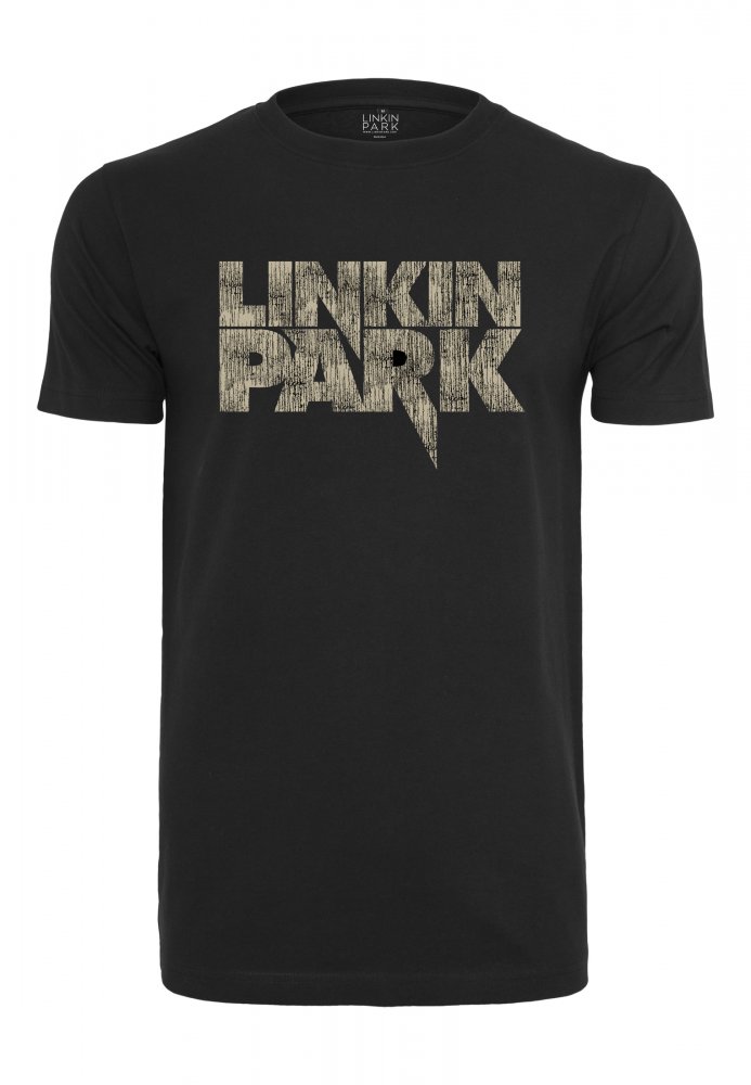 Černé pánské tričko Linkin Park Distressed Logo XL