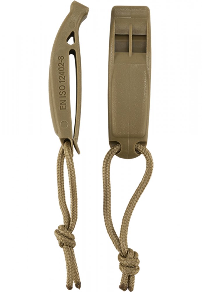 Signal Whistle Molle 2 Pack - camel