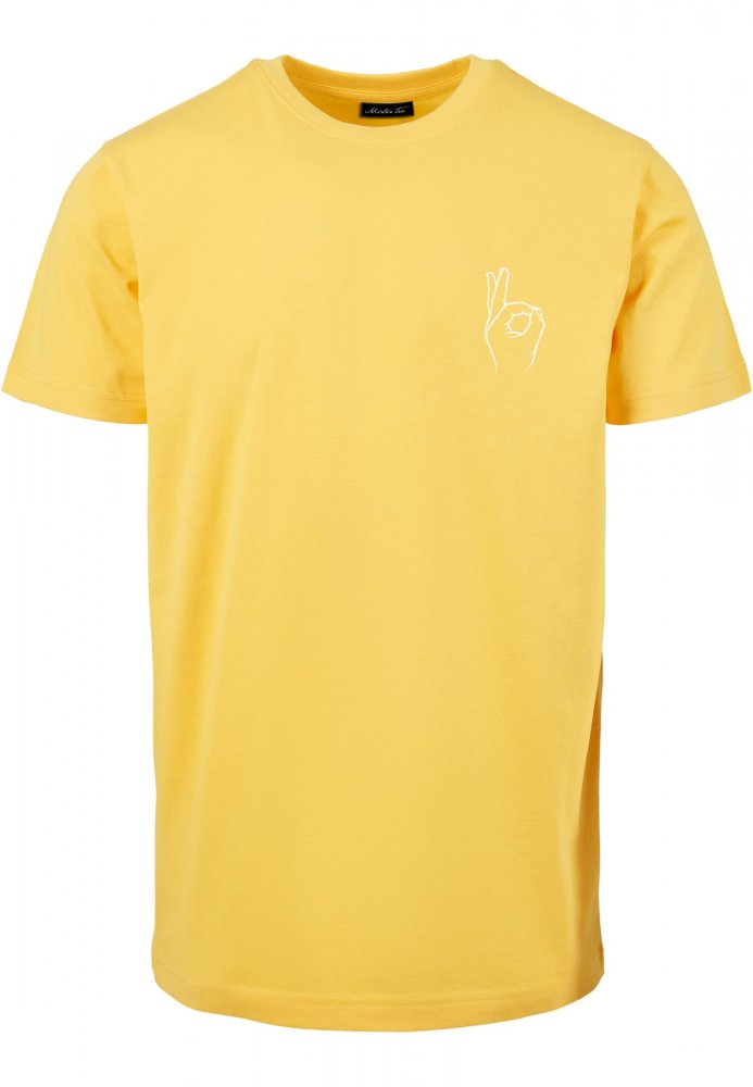Easy Sign Tee - taxi yellow M