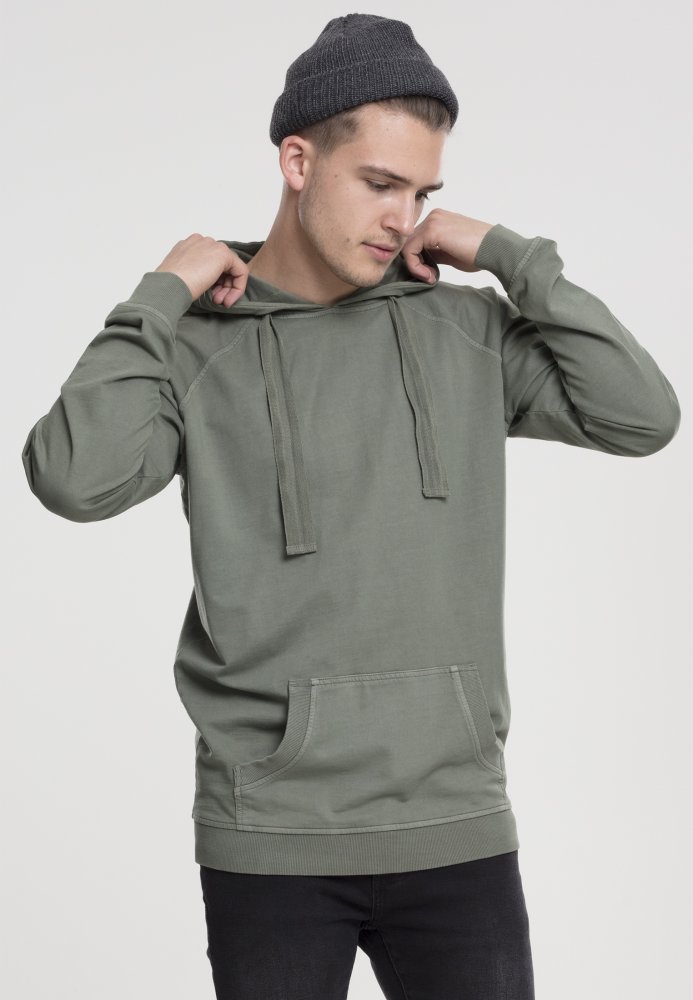 Garment Washed Terry Hoody M