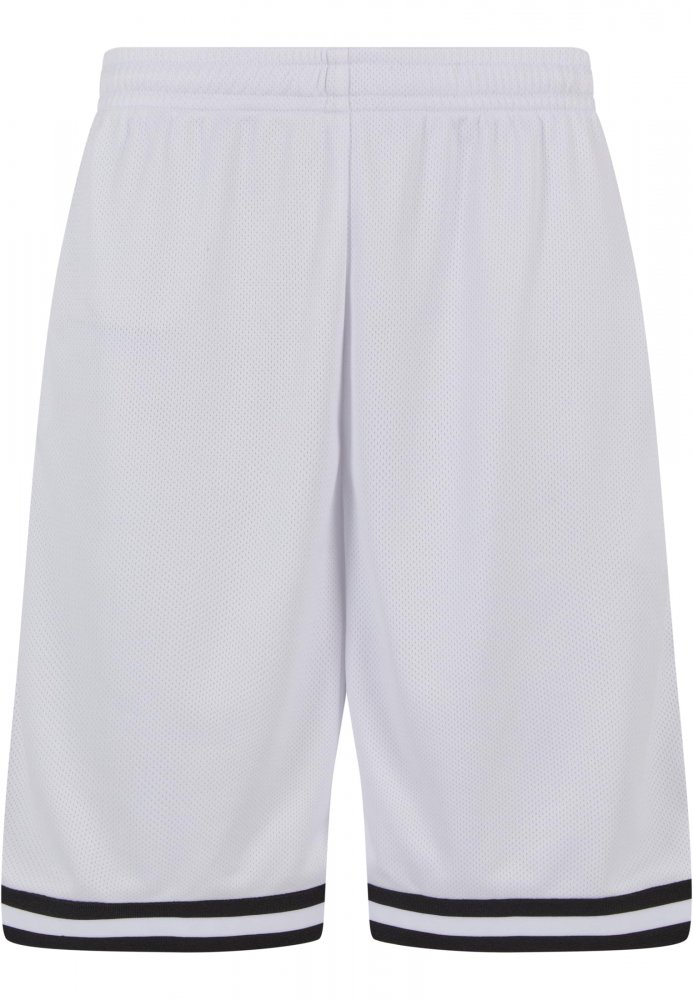 Stripes Mesh Shorts - white/black/white XXL