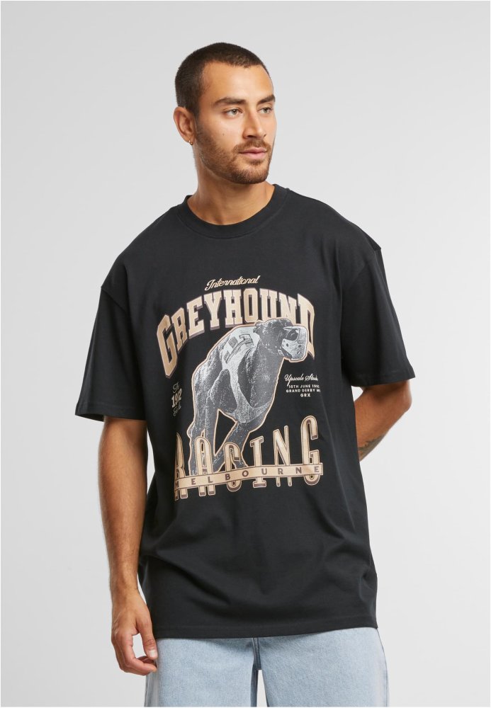 Greyhound Racing Oversize Tee - black XL