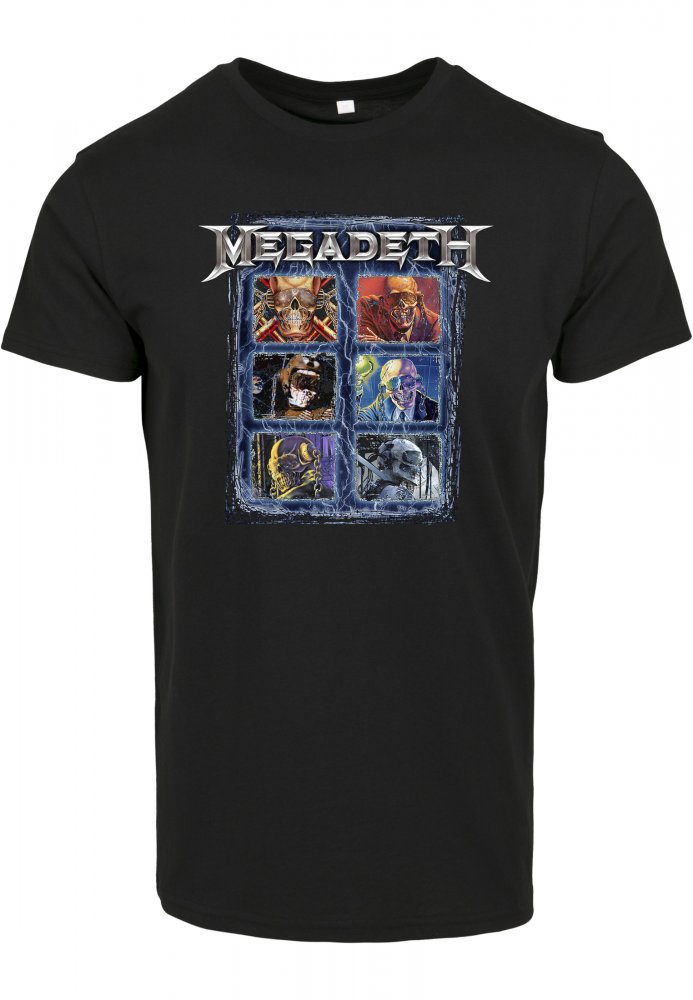 Megadeth Heads Grid Tee L