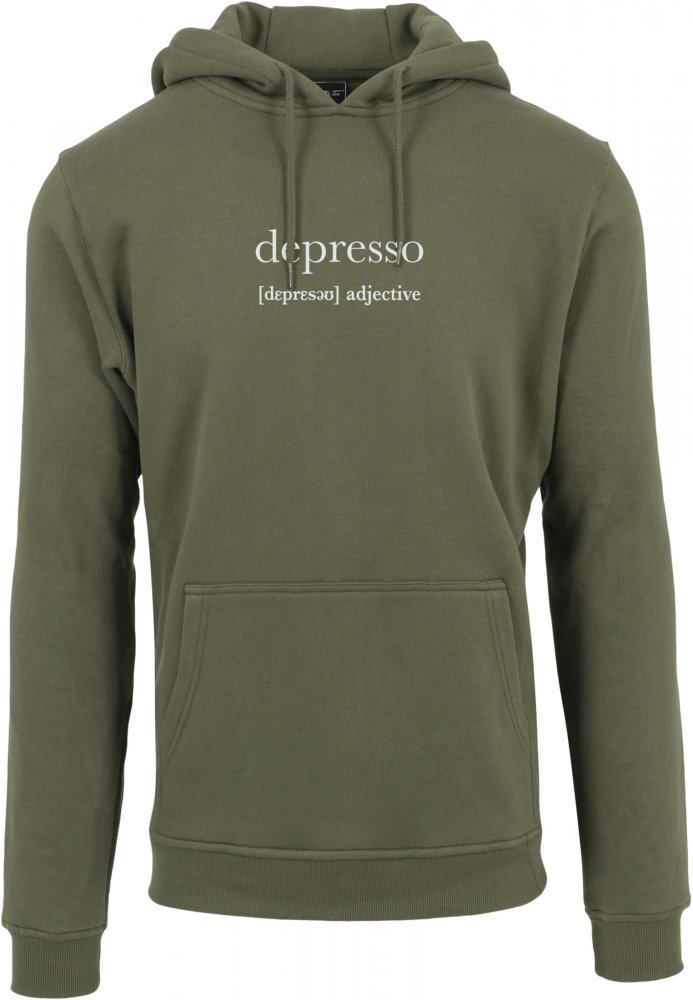 Depresso Hoody - olive L