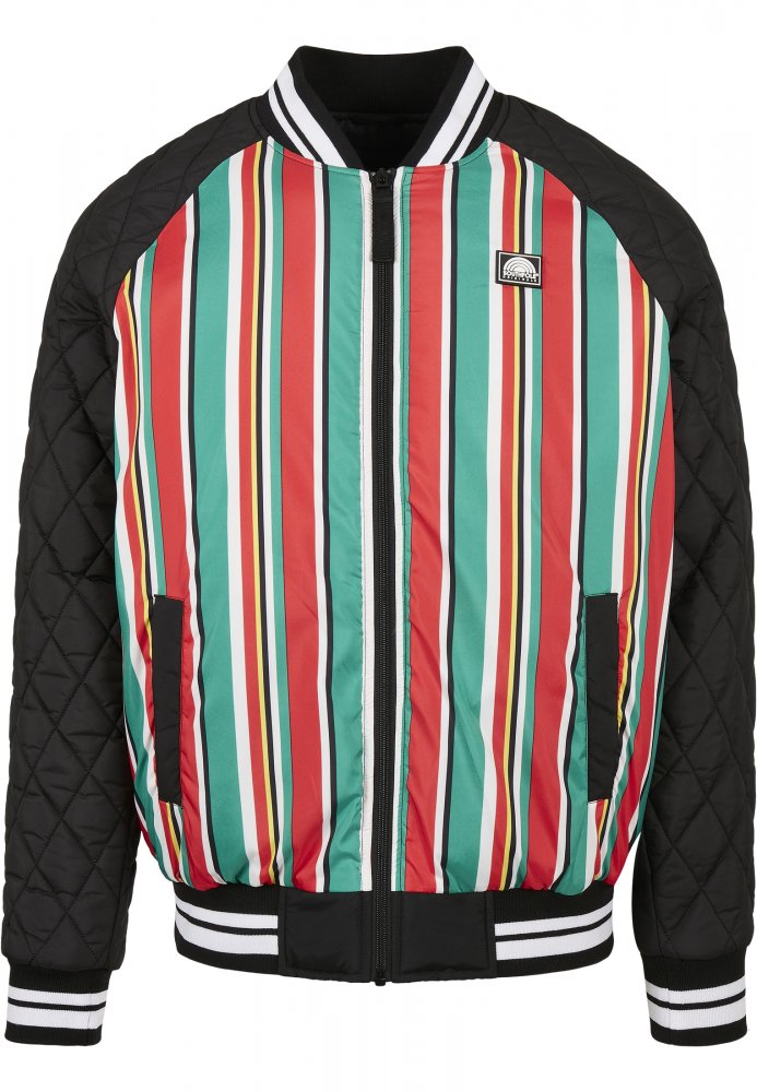 Southpole Stripe College Jacket L