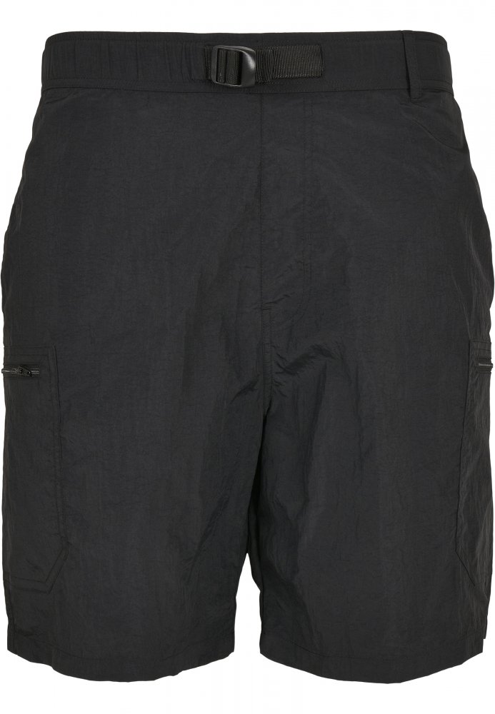Adjustable Nylon Shorts - black XXL