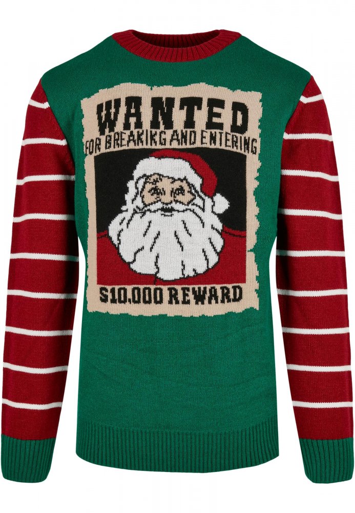Barevný pánský svetr Urban Classics Wanted Christmas Sweater 3XL