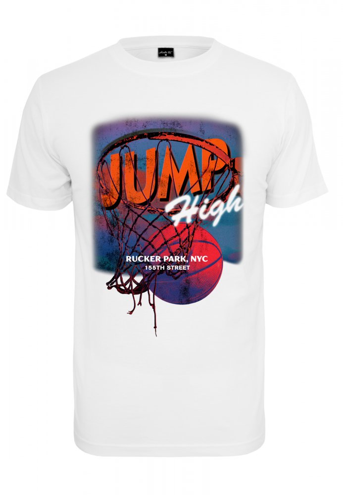 Jump High Tee - white 5XL