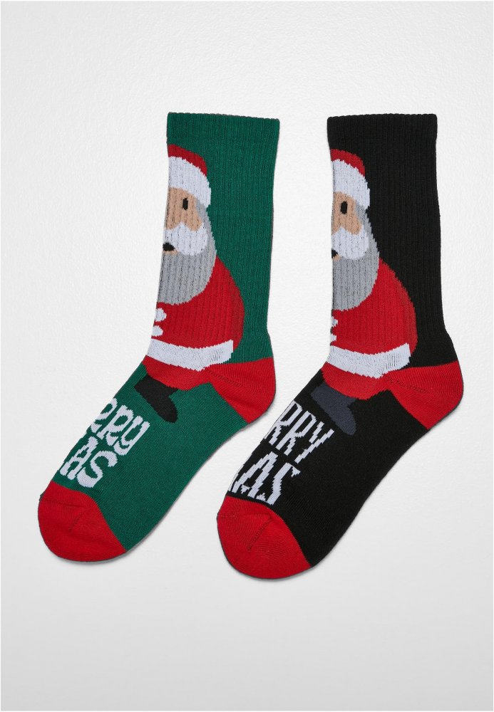 Fancy Santa Socks 2-Pack 39-42