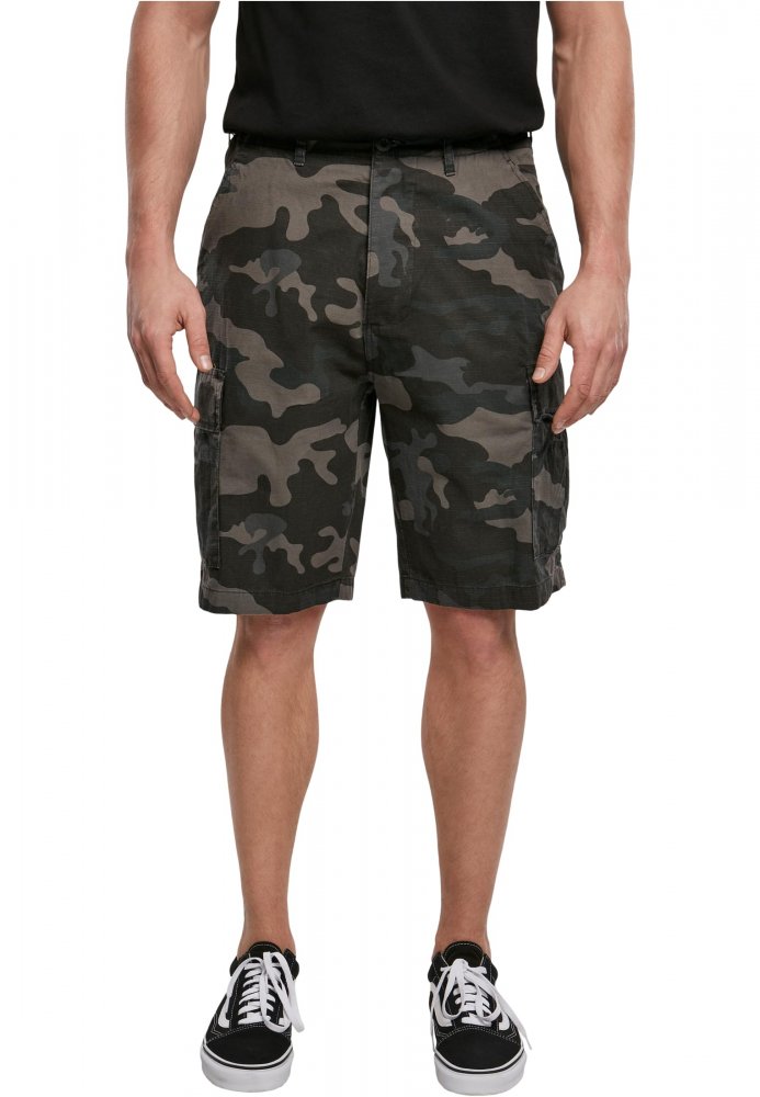 Kraťasy Brandit BDU Ripstop Shorts - dark camo XL
