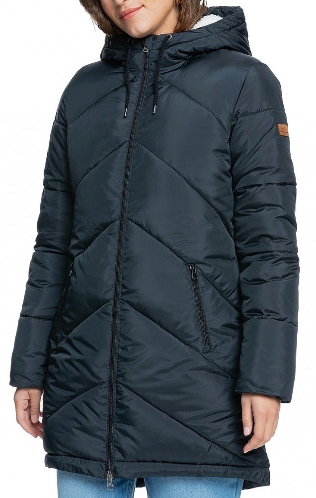 Dámský zimní kabát Roxy Storm Warning bsp0 mood indigo XS