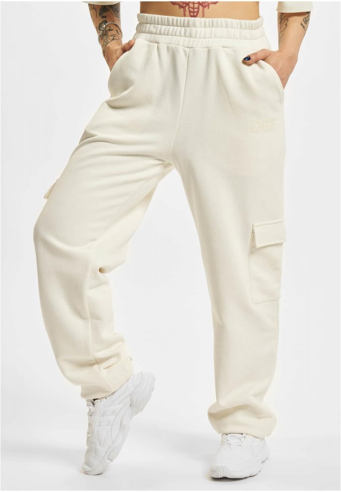 DEF Sidepockets Jogger - offwhite XS