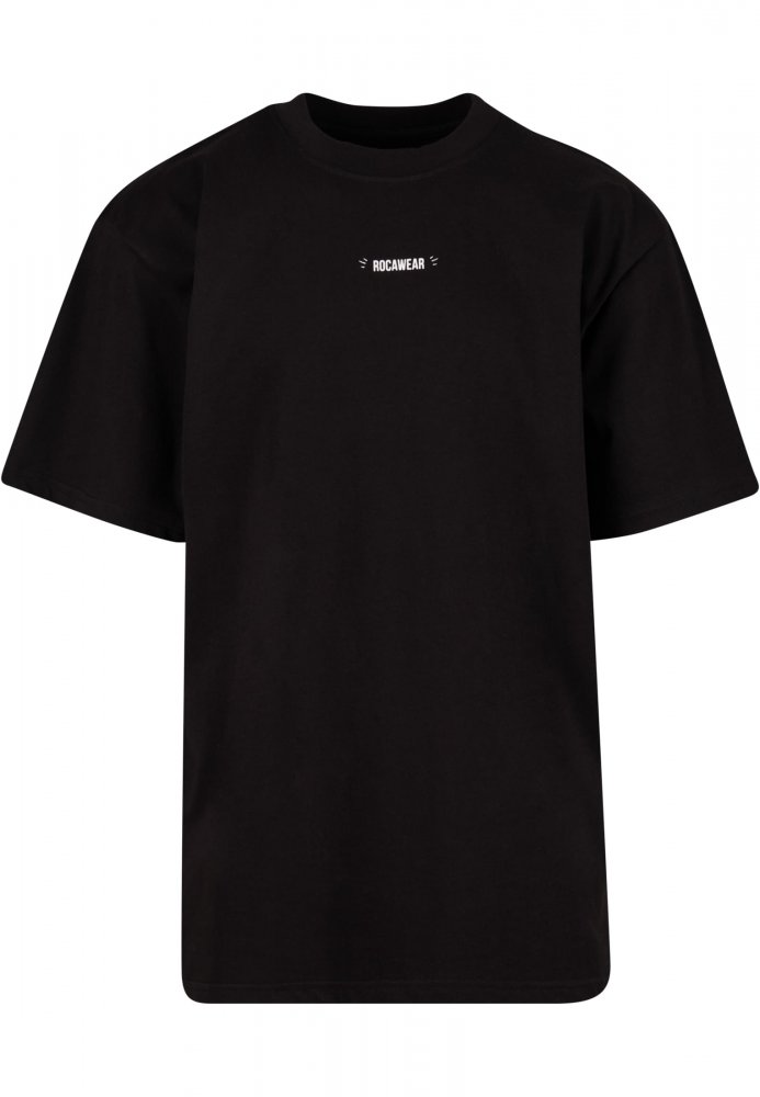 Rocawear Tshirt Hood - black XXL