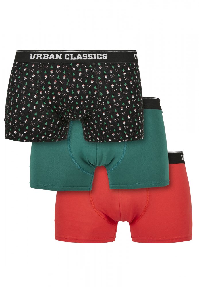 Organic X-Mas Boxer Shorts 3-Pack XXL