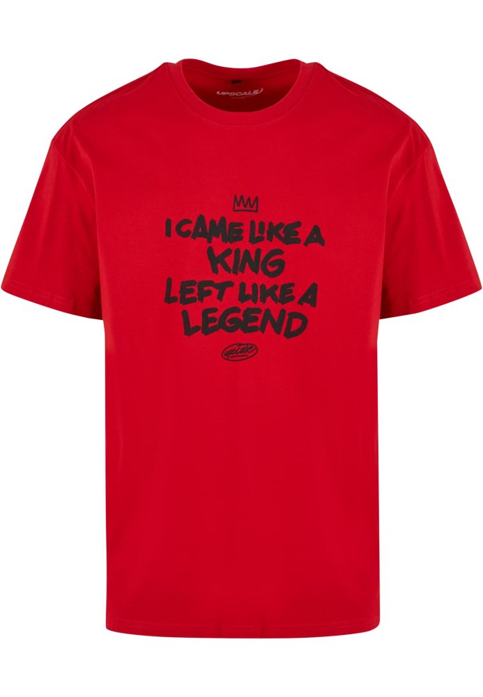 Like A Legend Oversize Tee - cityred XL