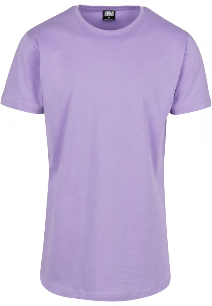 Shaped Long Tee - lavender S