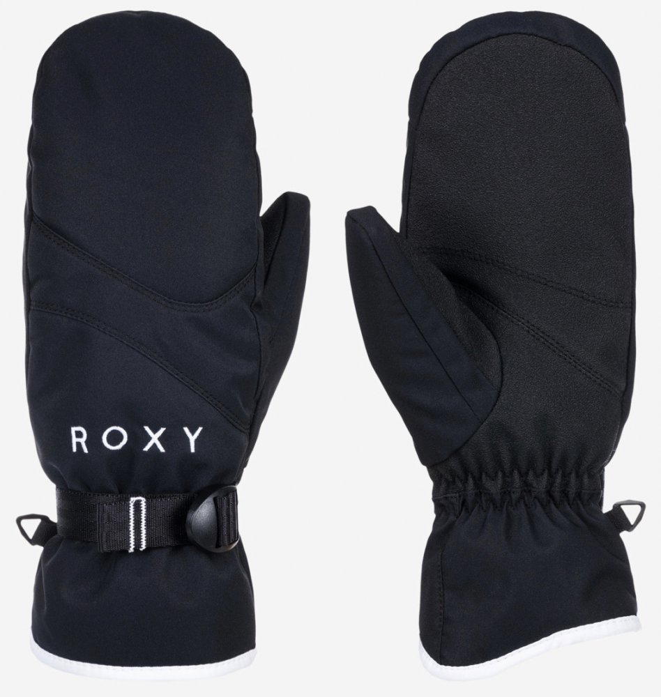 Černé dámské snowboardové rukavice Roxy Jetty Solid Mittens L