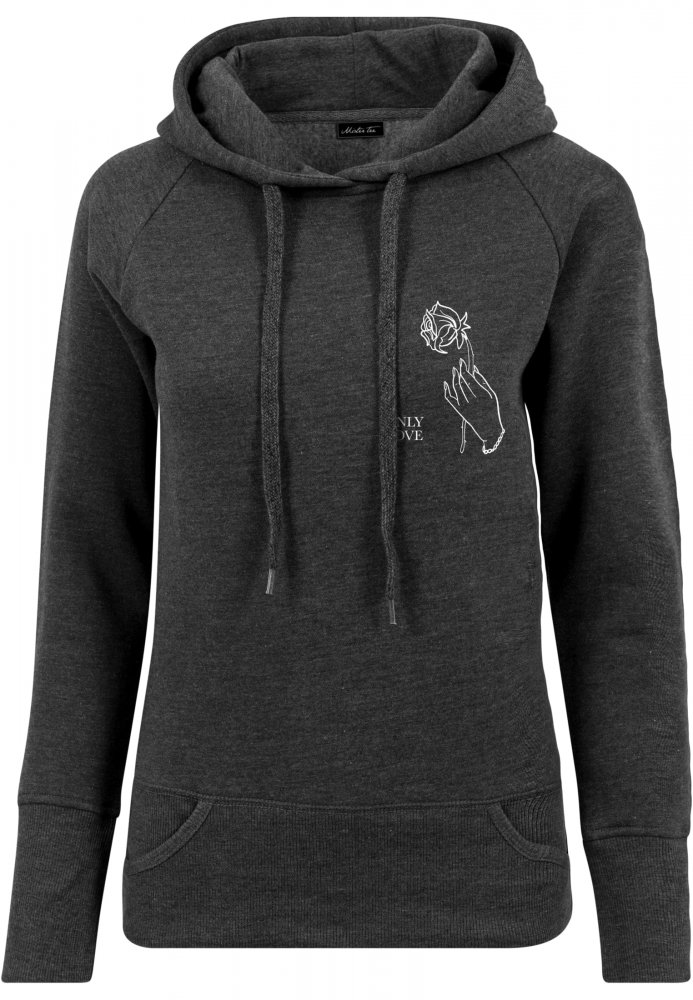Ladies Only Love Hoody - charcoal M