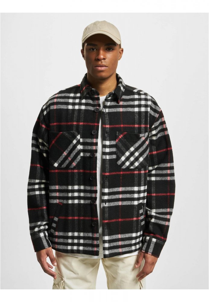 DEF Woven Shaket - black/red XL