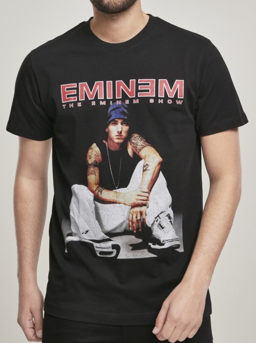 Pánské tričko Eminem Seated Show Tee black M