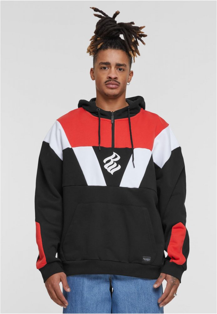 Rocawear Woodpoint Hoody - black/red/white S