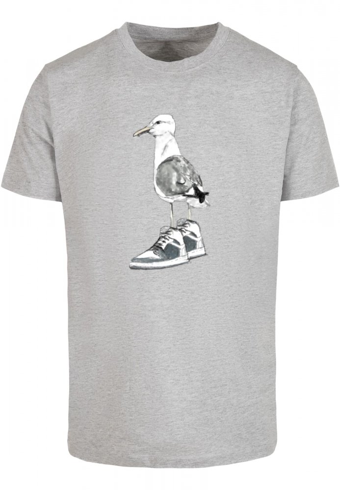 Seagull Sneakers Tee - heather grey XL