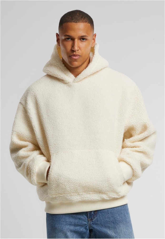 Oversized Teddy Hoody - whitesand XL