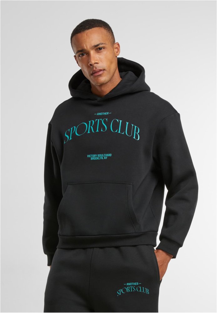 Another Sports Club Fluffy Hoody - black XL